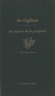 Couverture La réglisse, dix façons de la préparer (Christophe Spotti)