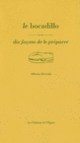 Couverture Le Bocadillo, dix façons de le préparer (Alberto Herraiz)