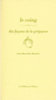 Couverture Le coing, dix façons de le préparer (Anne Bosredon-Monnier)