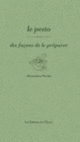 Couverture Le pesto, dix façons de le préparer (Alessandra Pierini)