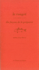 Couverture Le rouget, dix façons de le préparer (Andrée Zana-Murat)