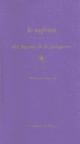 Couverture Le safran, dix façons de le préparer (Véronique Chapacou)