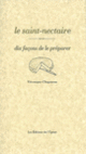 Couverture Le Saint-Nectaire, dix façons de le préparer (Véronique Chapacou)