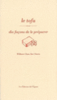 Couverture Le tofu, dix façons de le préparer (William Chan Tat Chuen)