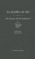Couverture Les feuilles de thé, dix façons de les préparer (,Lydia Gautier)