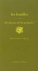 Couverture Les lentilles, dix façons de les préparer (Regine Lorfeuvre-Audabram)