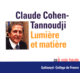 Couverture Lumière et matière ()