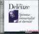 Couverture Spinoza : immortalité et éternité ()