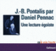 Couverture Une lecture égoïste (Daniel Pennac,J.-B. Pontalis)