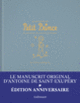 Couverture Le manuscrit du Petit Prince (Antoine de Saint-Exupéry)