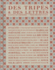Couverture Des tripes et des lettres (Yves Camdeborde,Sébastien Lapaque)