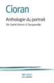 Couverture Anthologie du portrait ( Cioran)