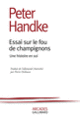 Couverture Essai sur le fou de champignons (Peter Handke)