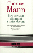 Couverture Être écrivain allemand à notre époque ()