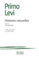 Couverture Histoires naturelles / Vice de forme (Primo Levi)
