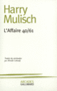 Couverture L'Affaire 40/61 (Harry Mulisch)