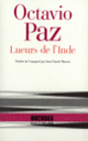 Couverture Lueurs de l'Inde (Octavio Paz)
