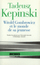 Couverture Witold Gombrowicz et le monde de sa jeunesse (Tadeusz Kepinski)
