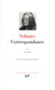 Couverture Correspondance ( Voltaire)