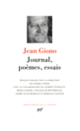 Couverture Journal – Poèmes – Essais (Jean Giono)