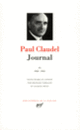 Couverture Journal (Paul Claudel)