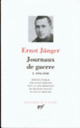 Couverture Journaux de guerre (Ernst Jünger)