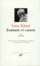 Couverture Journaux et Carnets (Léon Tolstoï)