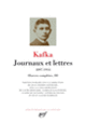 Couverture Journaux et lettres (Franz Kafka)