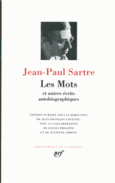 Couverture Les Mots et autres écrits autobiographiques ()