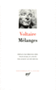 Couverture Mélanges ( Voltaire)