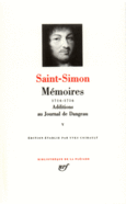 Couverture Mémoires / Additions au Journal de Dangeau ()
