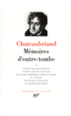 Couverture Mémoires d'outre-tombe (François-René de Chateaubriand)