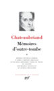 Couverture Mémoires d'outre-tombe (François-René de Chateaubriand)