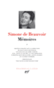 Couverture Mémoires (Simone de Beauvoir)