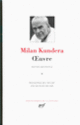 Couverture Œuvre (Milan Kundera)