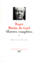 Couverture Œuvres complètes (Roger Martin du Gard)