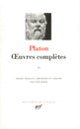 Couverture Œuvres complètes ( Platon)