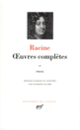 Couverture Œuvres complètes (Jean Racine)