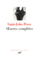 Couverture Œuvres complètes ( Saint-John Perse)