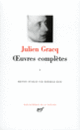 Couverture Œuvres complètes (Julien Gracq)