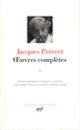 Couverture Œuvres complètes (Jacques Prévert)