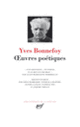 Couverture Œuvres poétiques (Yves Bonnefoy)