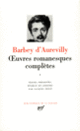 Couverture Œuvres romanesques complètes (Jules Barbey d'Aurevilly)