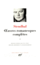 Couverture Œuvres romanesques complètes ( Stendhal)