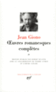 Couverture Œuvres romanesques complètes (Jean Giono)