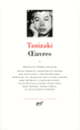 Couverture Œuvres (Junichirô Tanizaki)