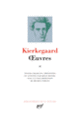 Couverture Œuvres (Søren Kierkegaard)