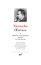 Couverture Œuvres (Friedrich Nietzsche)