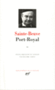 Couverture Port-Royal ( Sainte-Beuve)