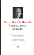 Couverture Romans, récits, nouvelles ()